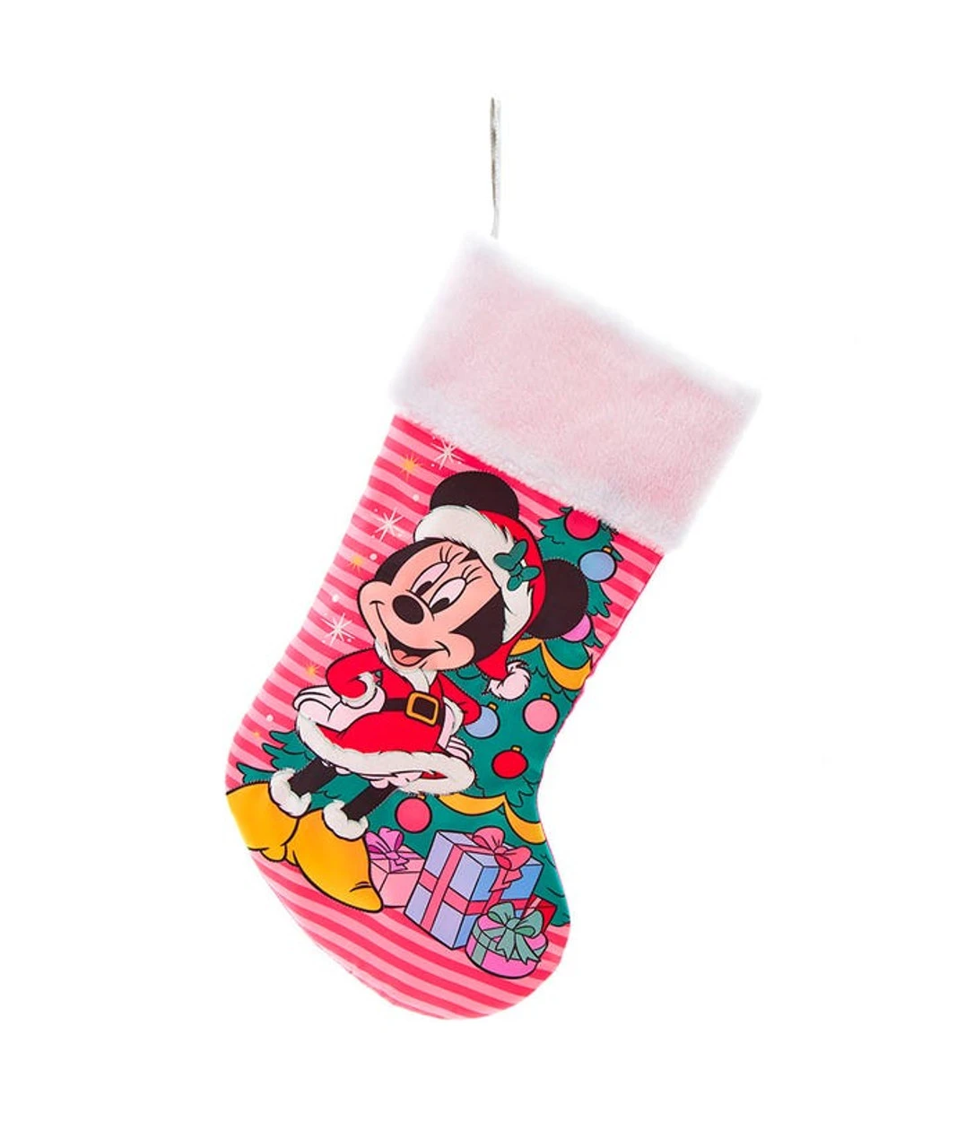 Kurt Adler 19" Disney Minnie Mouse With Tree Stocking 1 Kurt Adler 19" Disney Minnie Mouse With Tree Stocking