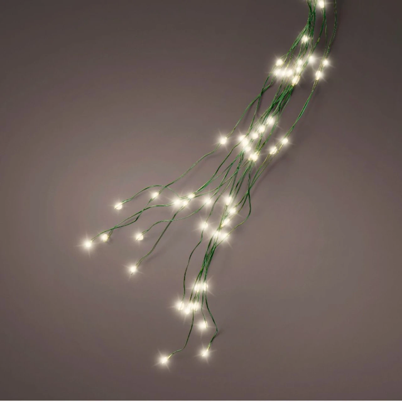 Lumineo Christmas Tree Micro LED Warm White Lights On Green Wire Easy Hang Loop For 7ft Tree 5 Lumineo Christmas Tree Micro LED Warm White Lights On Green Wire Easy Hang Loop For 7ft Tree - Image 5