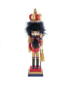 Kurt Adler 18" Hollywood™ Red And Gold Soldier Nutcracker