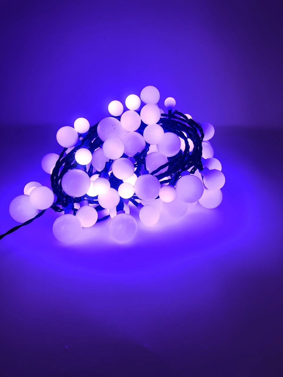 Lumineo 120 LED Color Changing Cherry Lights Black Wire 6 Lumineo 120 LED Color Changing Cherry Lights Black Wire - Image 6