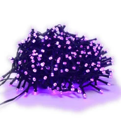 Lumineo 500 LED Compact Color Changing Lights Green Wire -Xmas Decor House Store pink led light 69506.1604021963