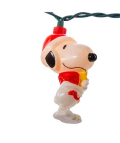 Kurt Adler Peanuts10-Light LED Snoopy And Woodstock Light Set -Xmas Decor House Store pn9191 03 27844.1606914131