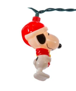 Kurt Adler Peanuts10-Light LED Snoopy And Woodstock Light Set -Xmas Decor House Store pn9191 05 32918.1606914136