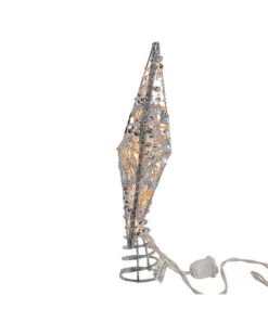Kurt Adler UL 20-Light Silver Star Treetop 9 Kurt Adler UL 20-Light Silver Star Treetop -Xmas Decor House Store ul0913s 03 60024.1622373207