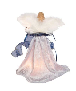 Kurt Adler Blue With Gold Trim Angel Treetop -Xmas Decor House Store ul2228 03 08996.1622378830