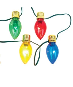Kurt Adler Multicolor Giant C7 Bulb Novelty Light Set