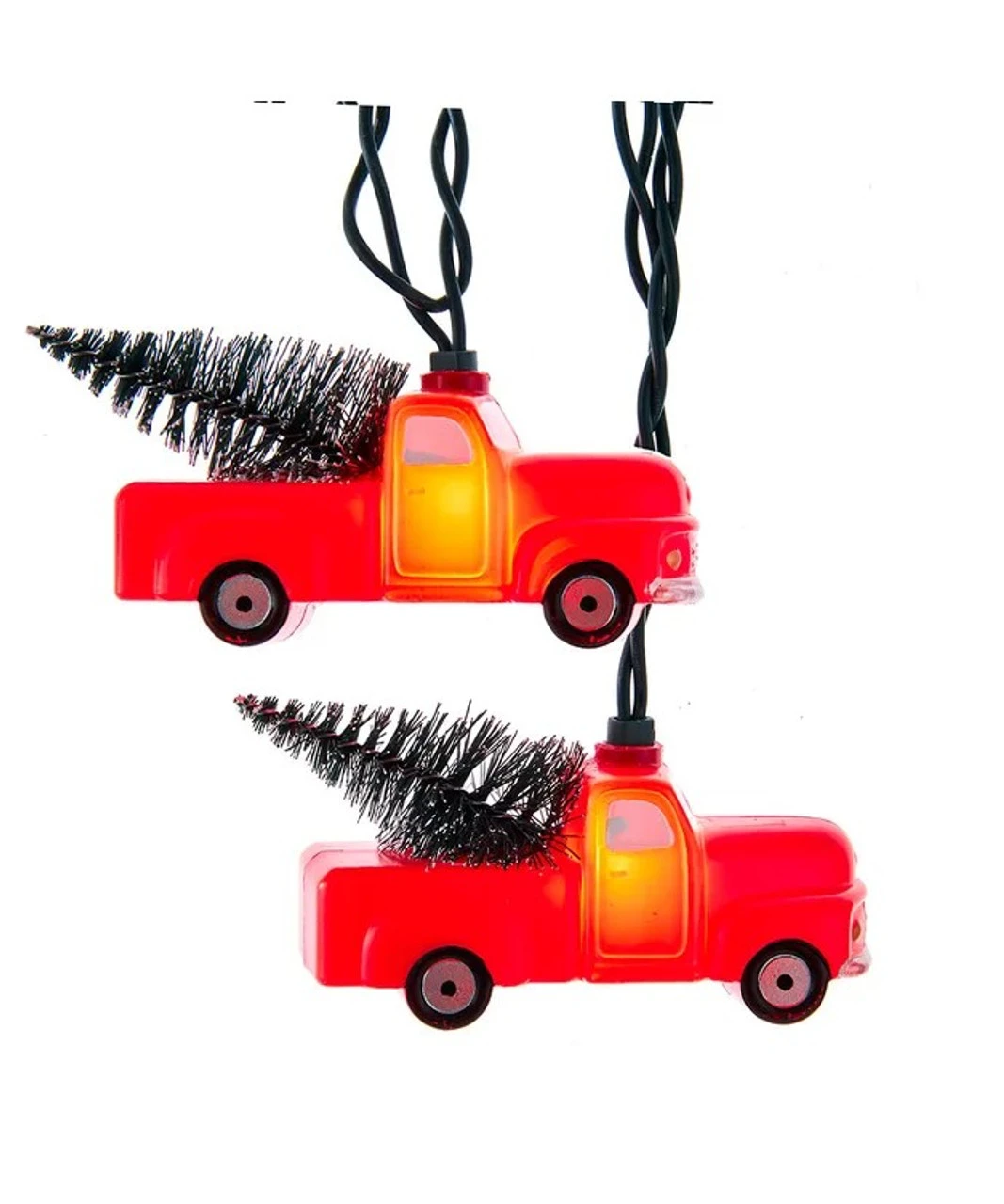 Kurt Adler Red Pick-Up Truck Novelty Light Set 1 Kurt Adler Red Pick-Up Truck Novelty Light Set