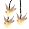 Kurt Adler Glittered Dove Novelty Light Set