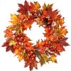 24" Mixed Berry & Maple Leaf Wreath