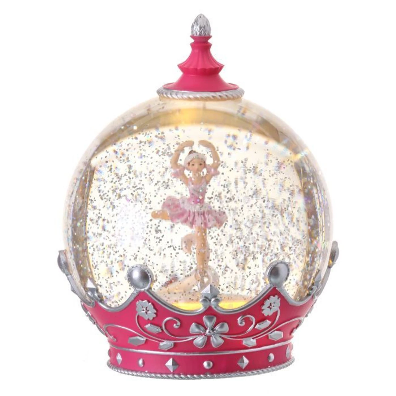 10" LED Battery/Timer Ballerina Ball Water Globe 1 10" LED Battery/Timer Ballerina Ball Water Globe